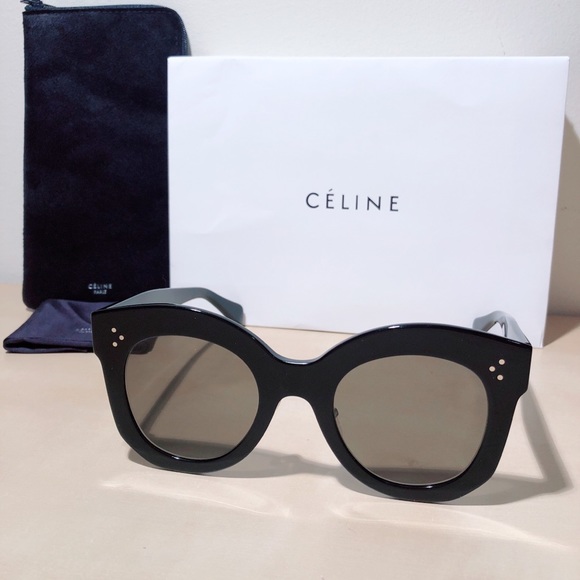 Celine Accessories - NEW Celine Black Cat Eye Sunglasses